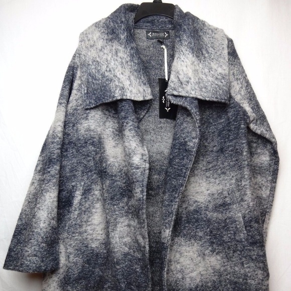 Nanette Lepore Jackets & Blazers - Nanette Lepore Open Front Wool Sweater Jacket LG